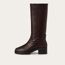 Ikar High Boots, deep brown OUTLET
